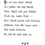 Němčina v gotické písmo vektorové ilustrace